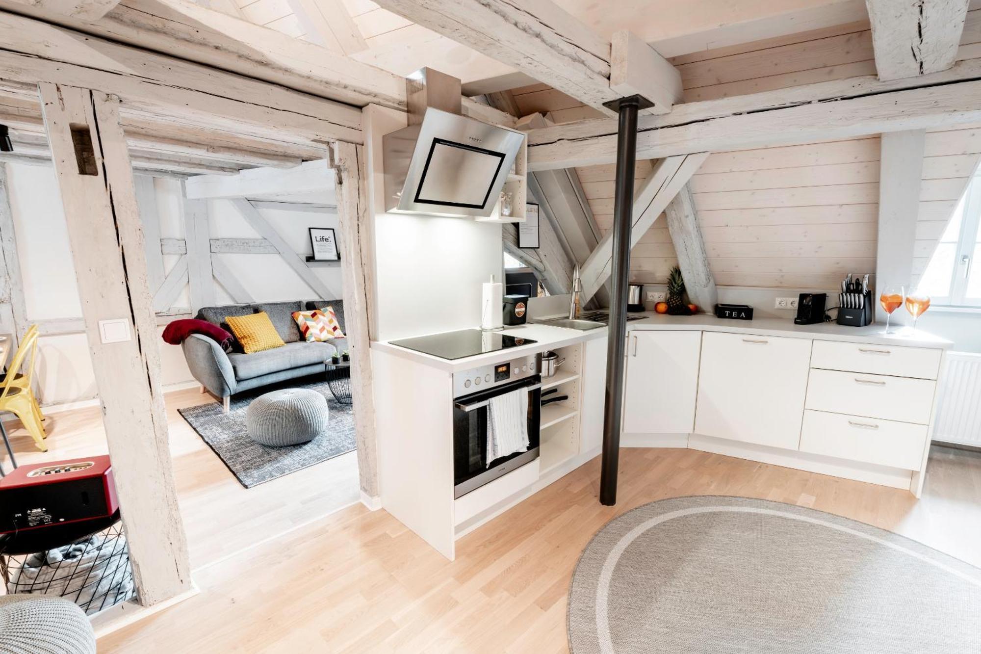 Apartment Cozy #dachterasse#exquisit#fachwerk#90qm *
