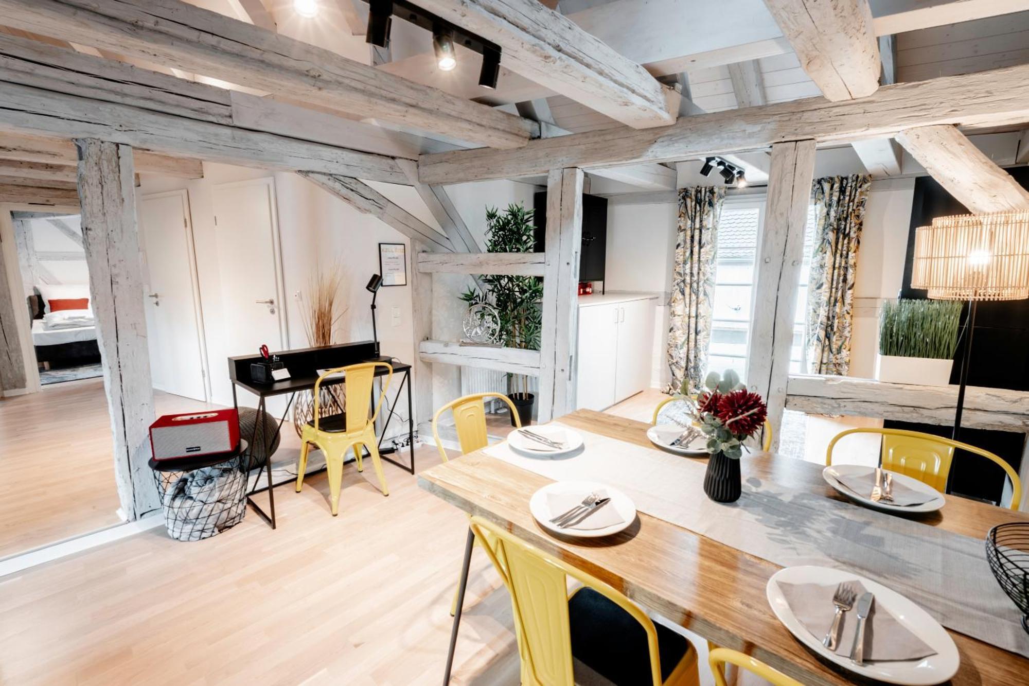 Apartment Cozy #dachterasse#exquisit#fachwerk#90qm *